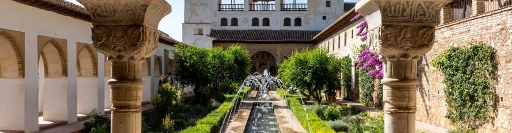 Interior de la Alcazaba de Almería